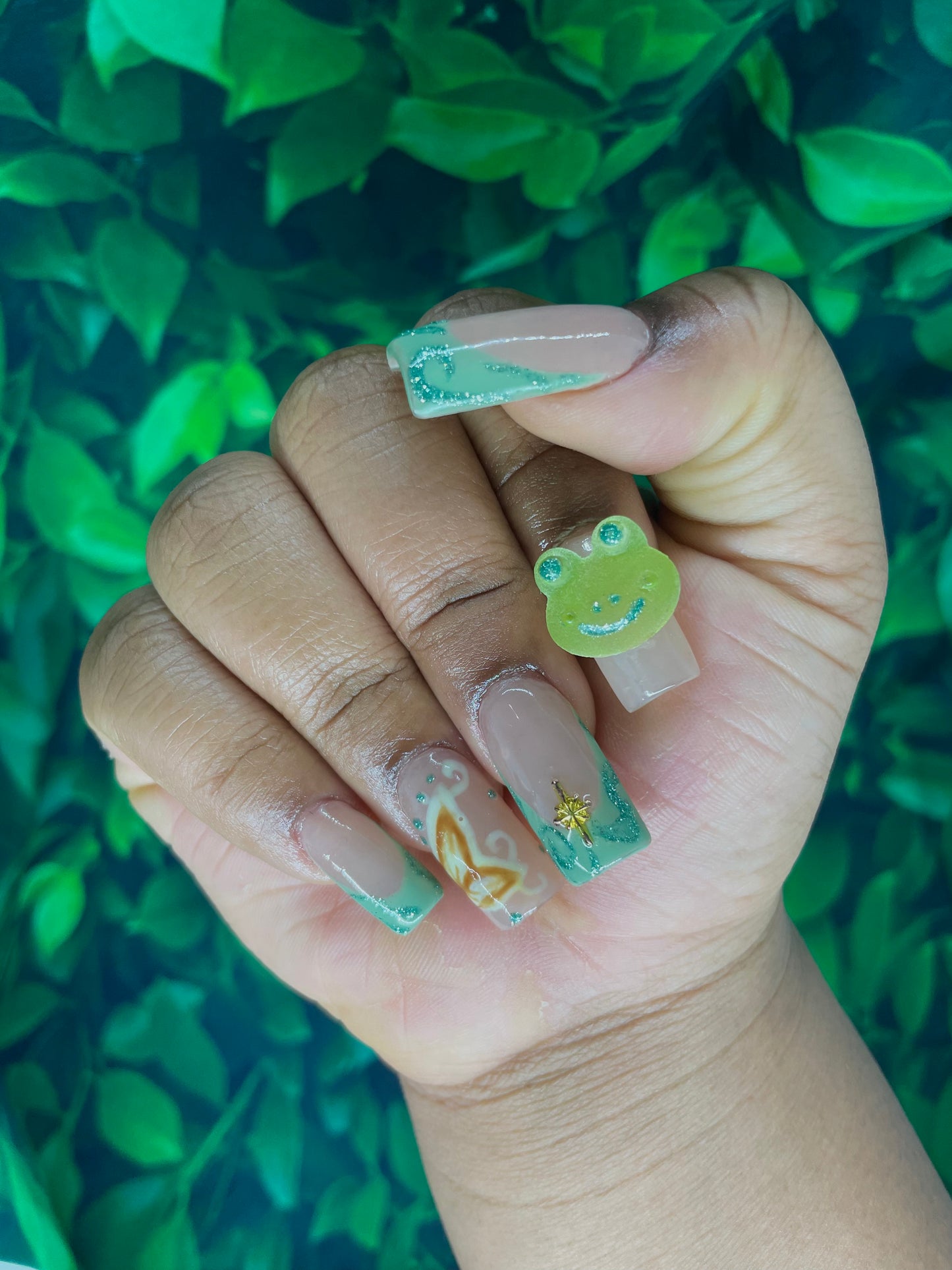 Princess and the frog 💚👸🏾