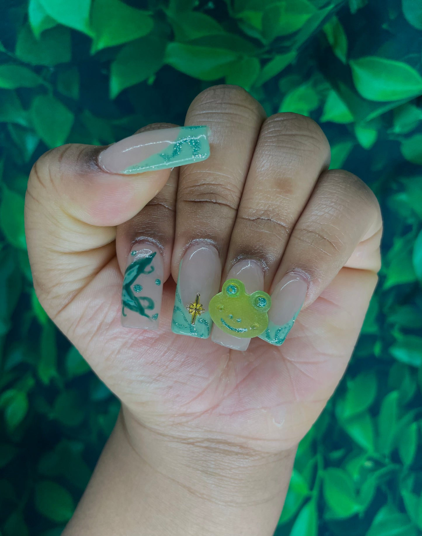 Princess and the frog 💚👸🏾