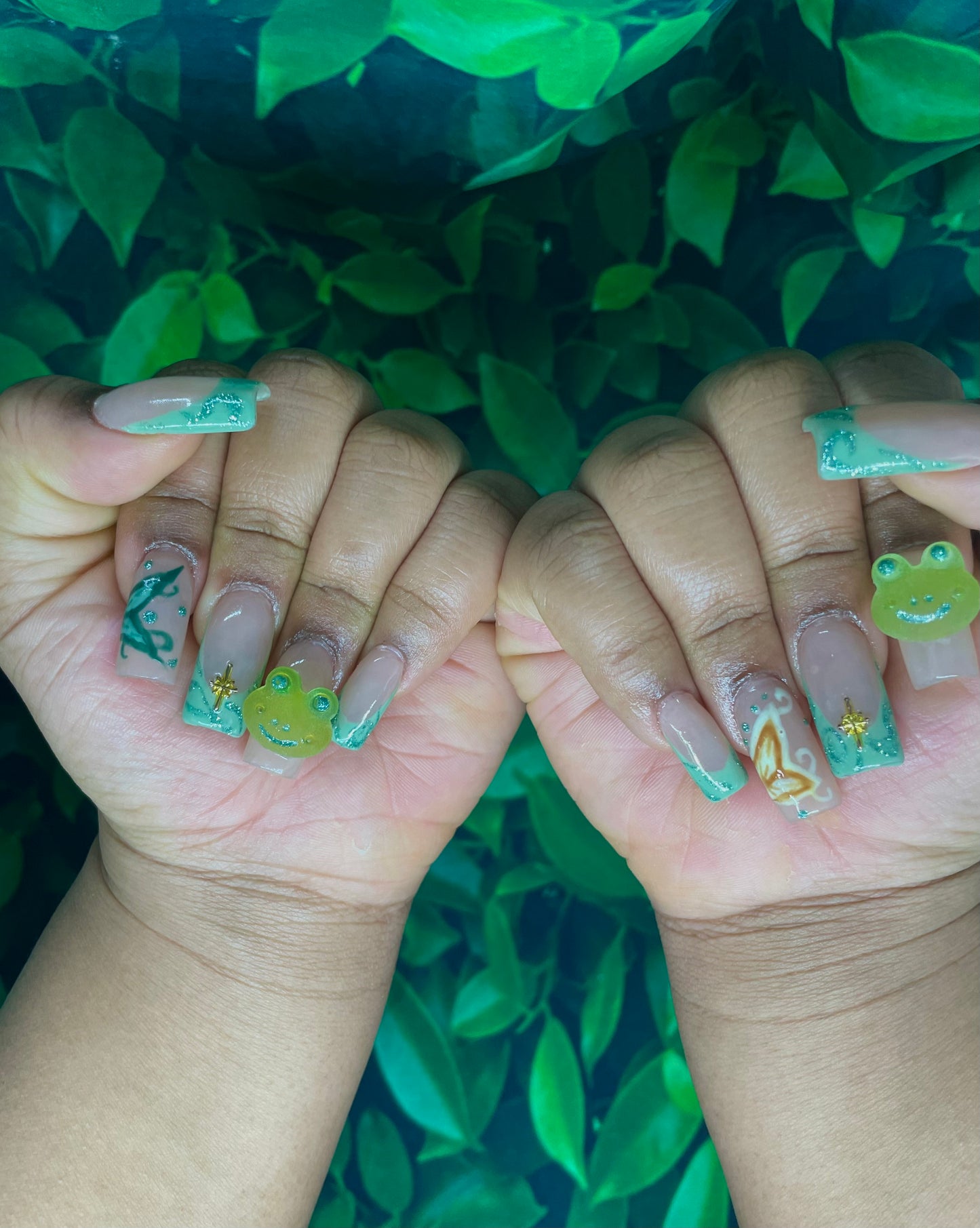 Princess and the frog 💚👸🏾